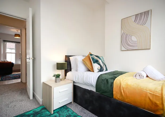 Apartmán St Marks Place By N And N Ltd Great Location, Perfect For Contractors, Workers And Corporate Stays, Free On-street Parking, Fast Wifi And Close To Local Restaurants, Shops And Bars *
