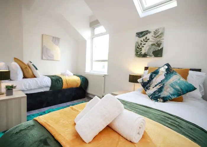 Apartmán St Marks Place By N And N Ltd Great Location, Perfect For Contractors, Workers And Corporate Stays, Free On-street Parking, Fast Wifi And Close To Local Restaurants, Shops And Bars *