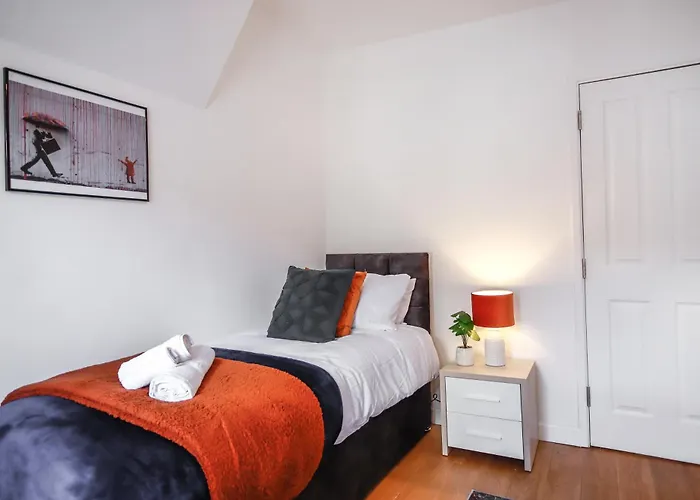 Apartmán St Marks Place By N And N Ltd Great Location, Perfect For Contractors, Workers And Corporate Stays, Free On-street Parking, Fast Wifi And Close To Local Restaurants, Shops And Bars